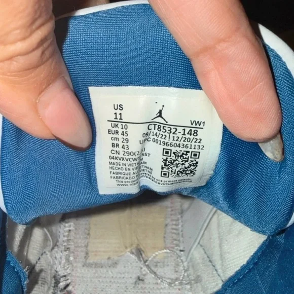 Jordan 3 Retro Wizards size 11 - Picture 15 of 15